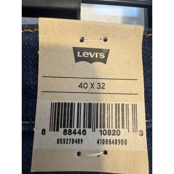 NWT Levis Mens 527 W40 L32 Dark Wash Slim Bootcut Jeans - Picture 11 of 15